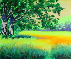 Eiken in het veld 20-12-14