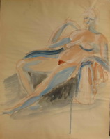 man kleur acryl 50 cm x 70 cm