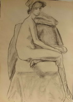 man kleur acryl 50 cm x 70 cm